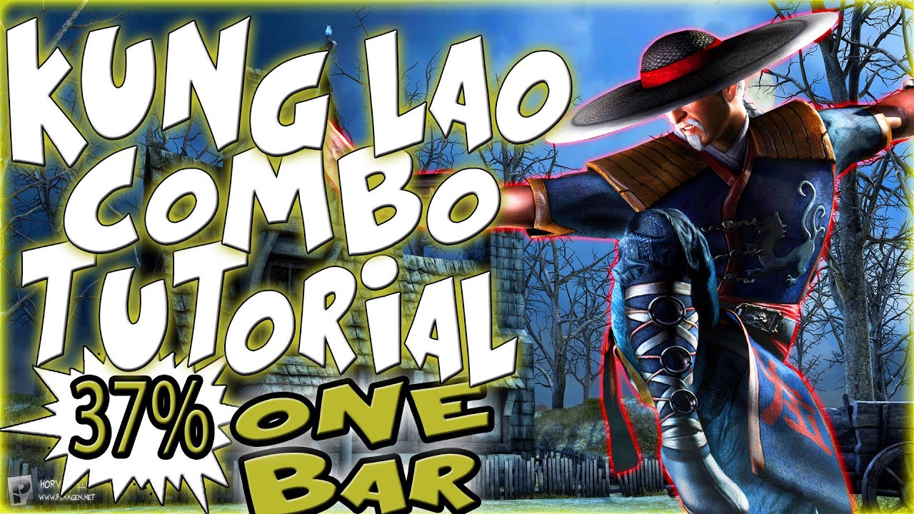 Mortal Kombat X - KUNG LAO TEMPEST COMBO TUTORIAL!!!
