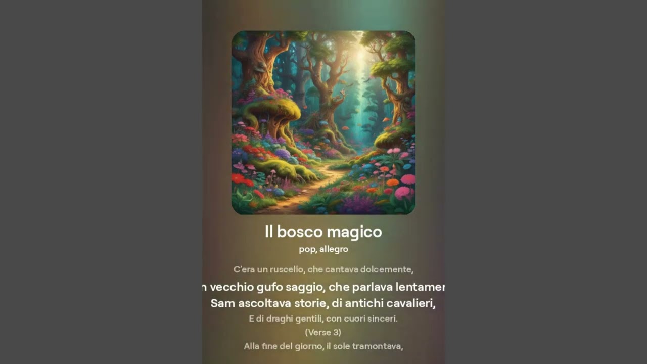 Il bosco magico