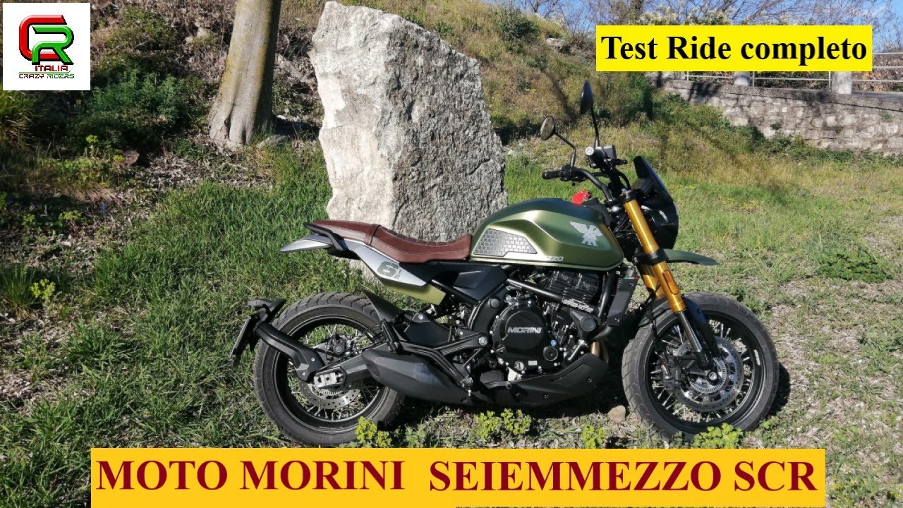 Полный тест-драйв Moto Morini Seiemmezzo SCR (английские субтитры)