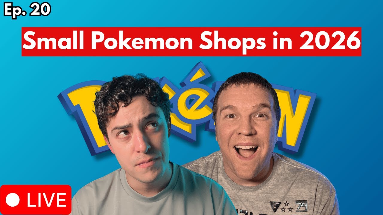Is the Pokemon Card Market Resetting? How Small Shops Are Preparing for 2026 (Ep. 20)