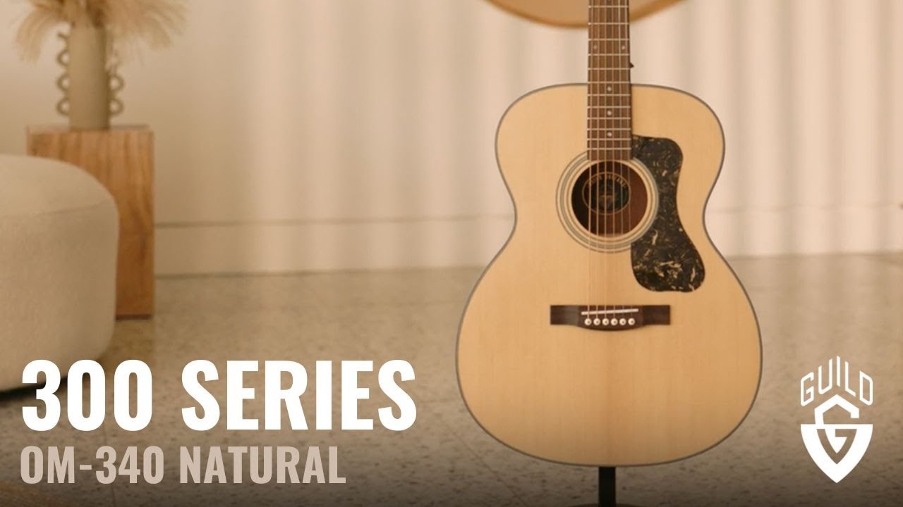 Guild OM-340 Natural Demo