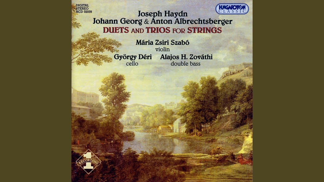 Divertimento In F Major For Violin, Cello and Double Bass - I. Allegro