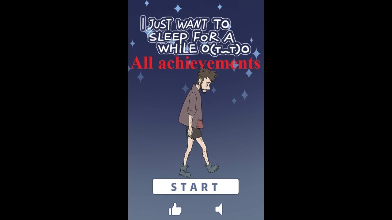 I just want to sleep (All achievements) Walkthrough [ABC escape games]