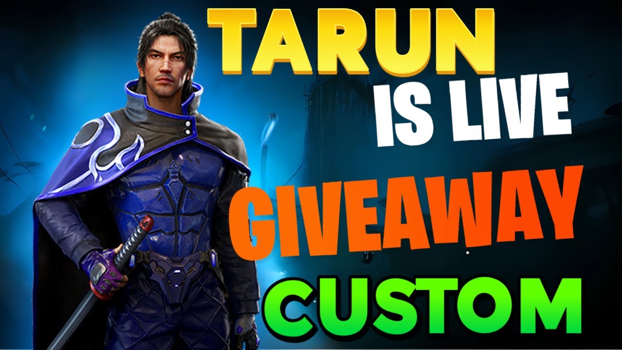 FREE FIRE LIVE CUSTOM ROOM GIVEWAY  FF LIVE TEAM CODE GIVEWAY  TARUNGAMING733
