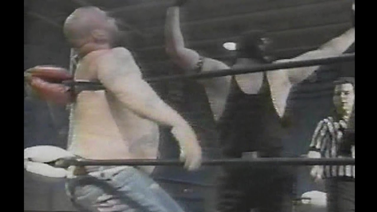 Super Destroyers vs. Super Ninja & Canadian Wolfman (Tag Title) ECW 1993