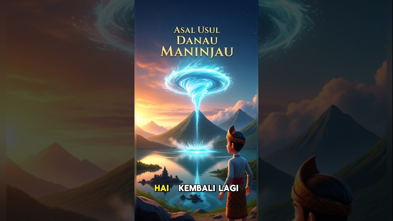 Asal usul Danau Maninjau. Kisah Cinta, Fitnah, dan Kutukan 