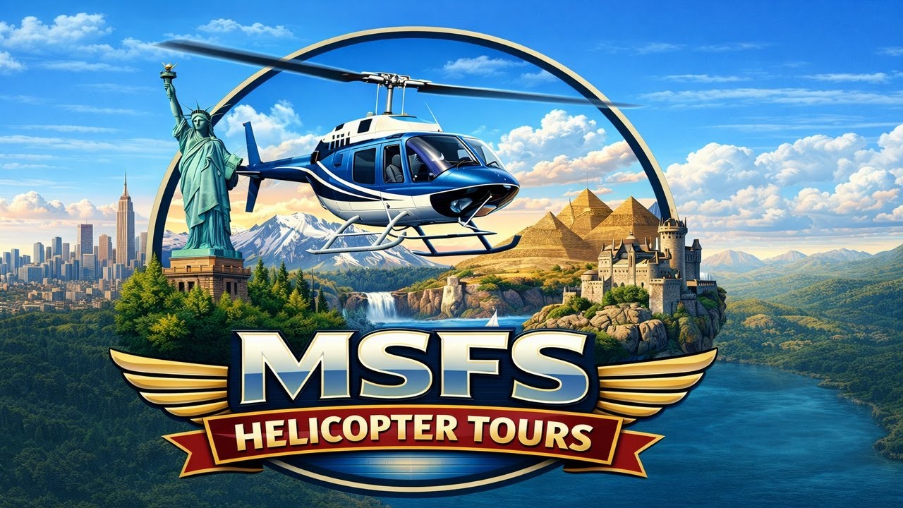 Southern Chile Flamingos - MSFS - Bell 206
