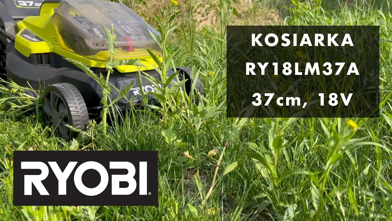 Test Akumulatorowej Kosiarki RYOBI RY18LM37A