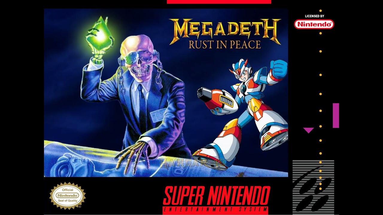 Megadeth - Rust In Peace Full Album [Megaman X Style]