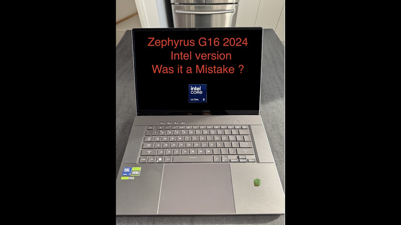 The Asus Zephyrus G16 2024 surprised me ! Sad it was not a nice surprise.