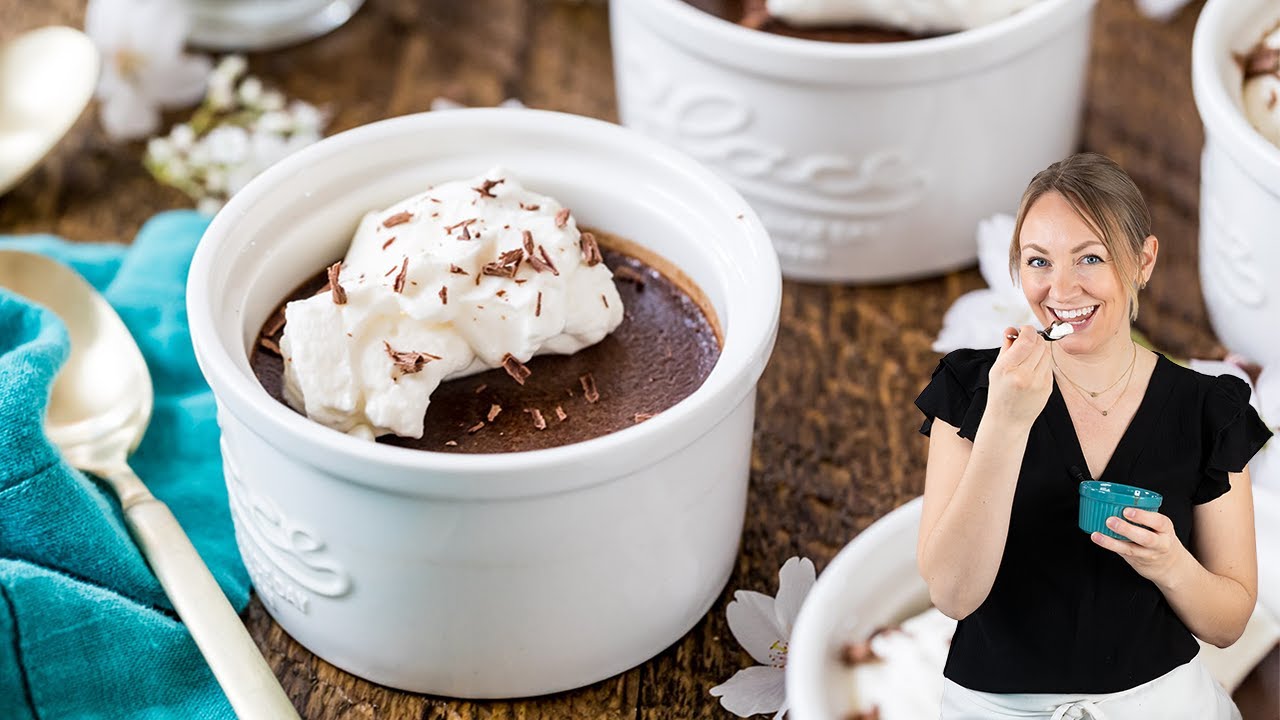 A Fancy French Delicacy Made Simple (Chocolate Pot De Creme)