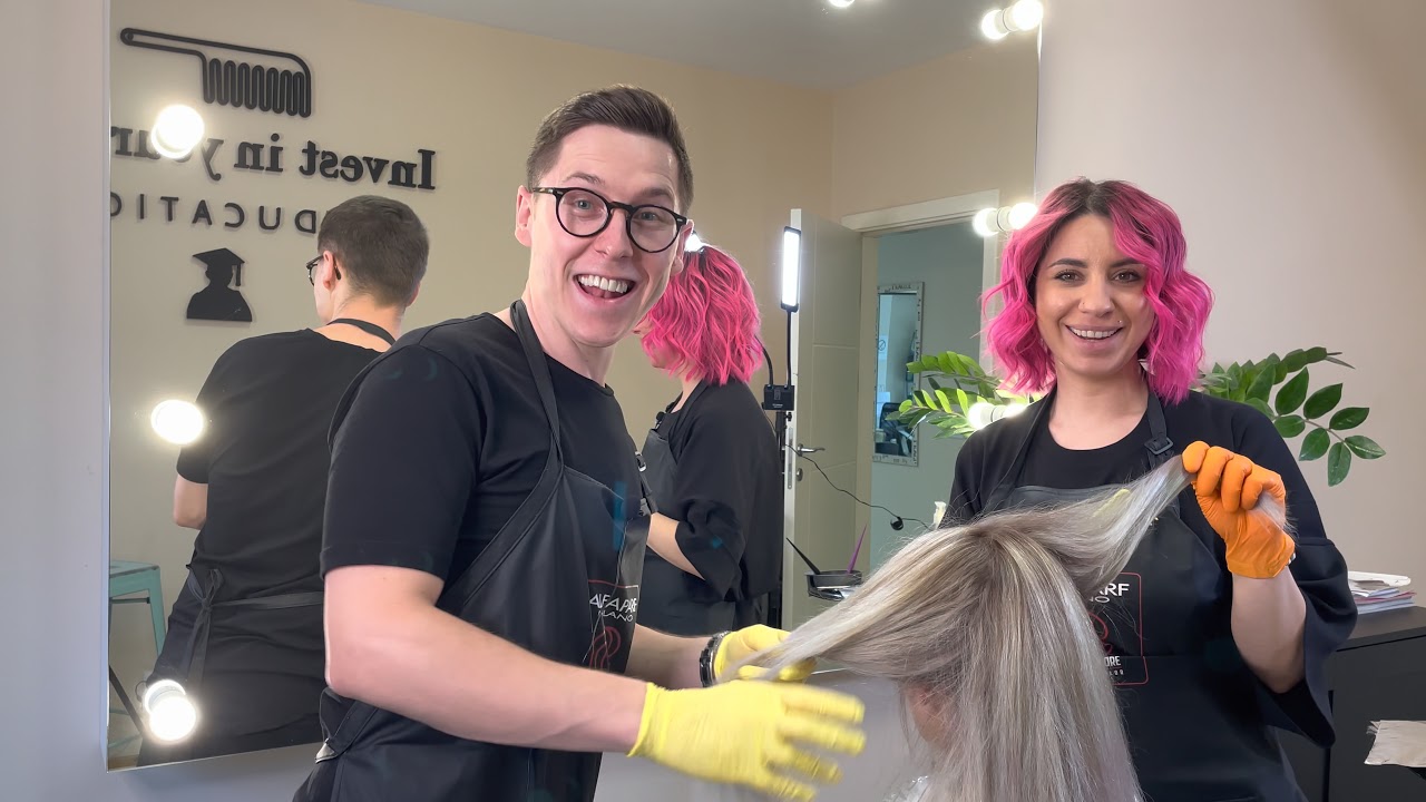 Pramenovi i Farbanje Kose u Ljubičastu Boju | Invest in your Hair