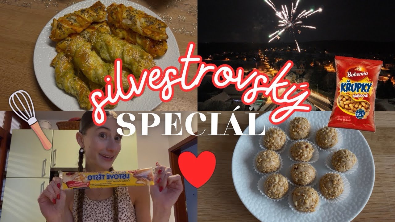 COOKING FOR NEW YEAR’S EVE🥳❤️/ recepty, vaření, silvestr, tipy