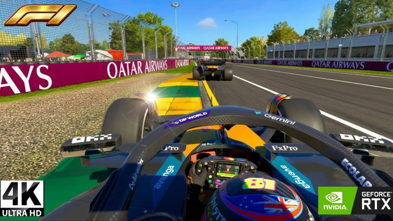 F1 26 4K Ultra HD McLaren MCL40 Australian GP Battle 🇦🇺 | 50% Race | RTX Gameplay 