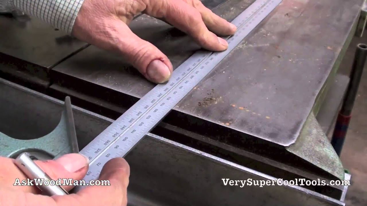 8 of 27: Miter Slot Notch Layout -- DIY Biesemeyer Style Guide Rail Series