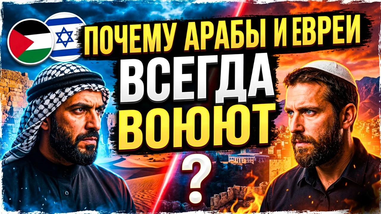Почему арабы и евреи воюют уже 3000 лет? Ответ вас шокирует…
