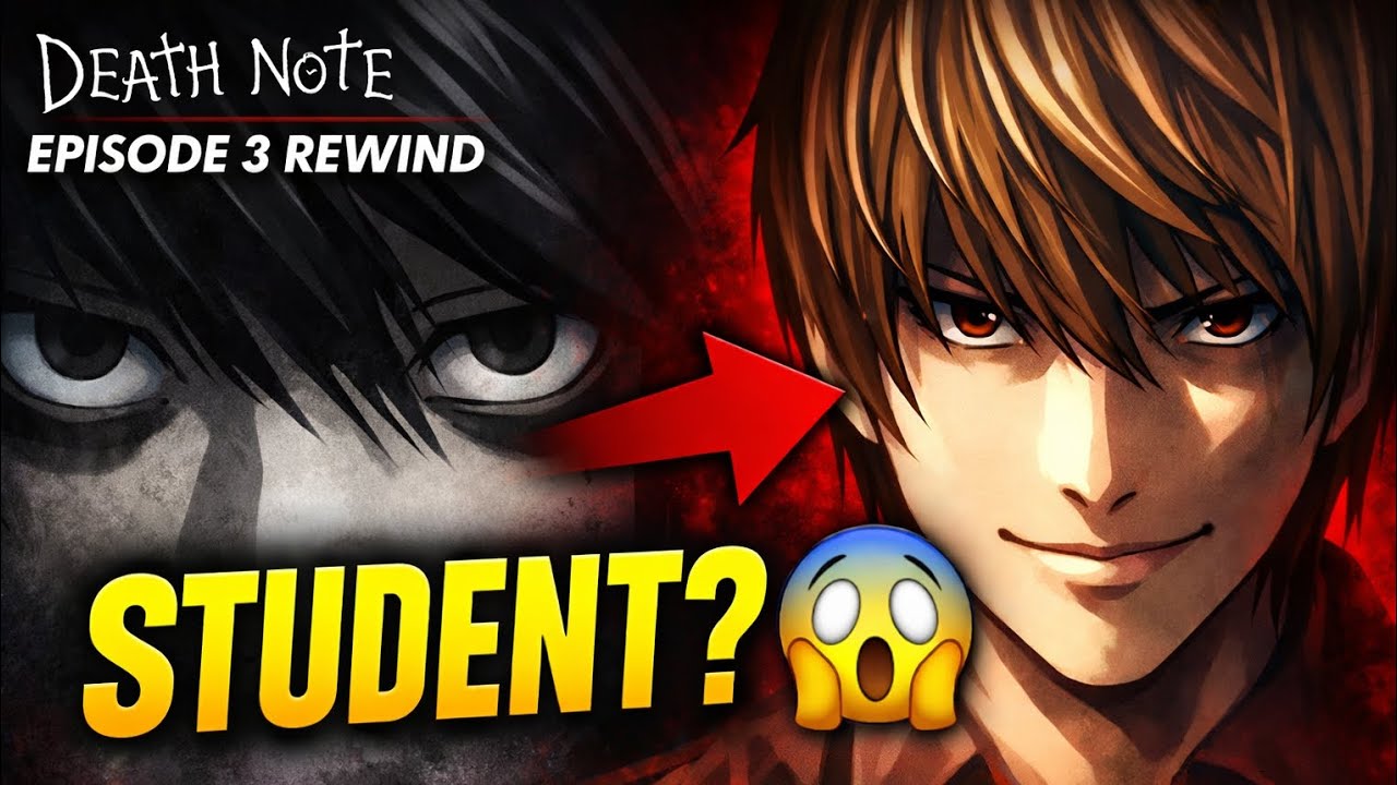 Kira Ek Student Hai? 😱 | Death Note Ep 3
