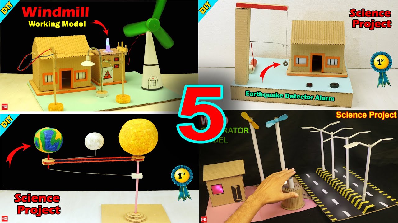 Top 5 New Science Project Ideas for School - Easy Science Project Compilation