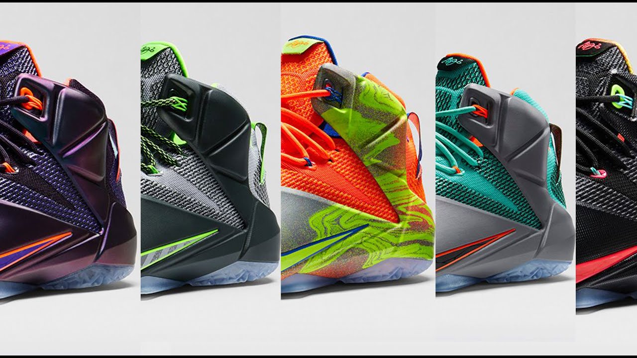 LEBRON 12: The Story Behind the New Colorways