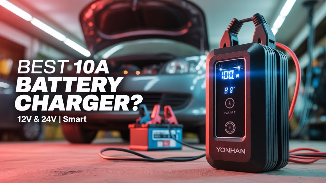 Is the YONHAN 10A Battery Charger Worth It? | Full Review, Features & Real Use