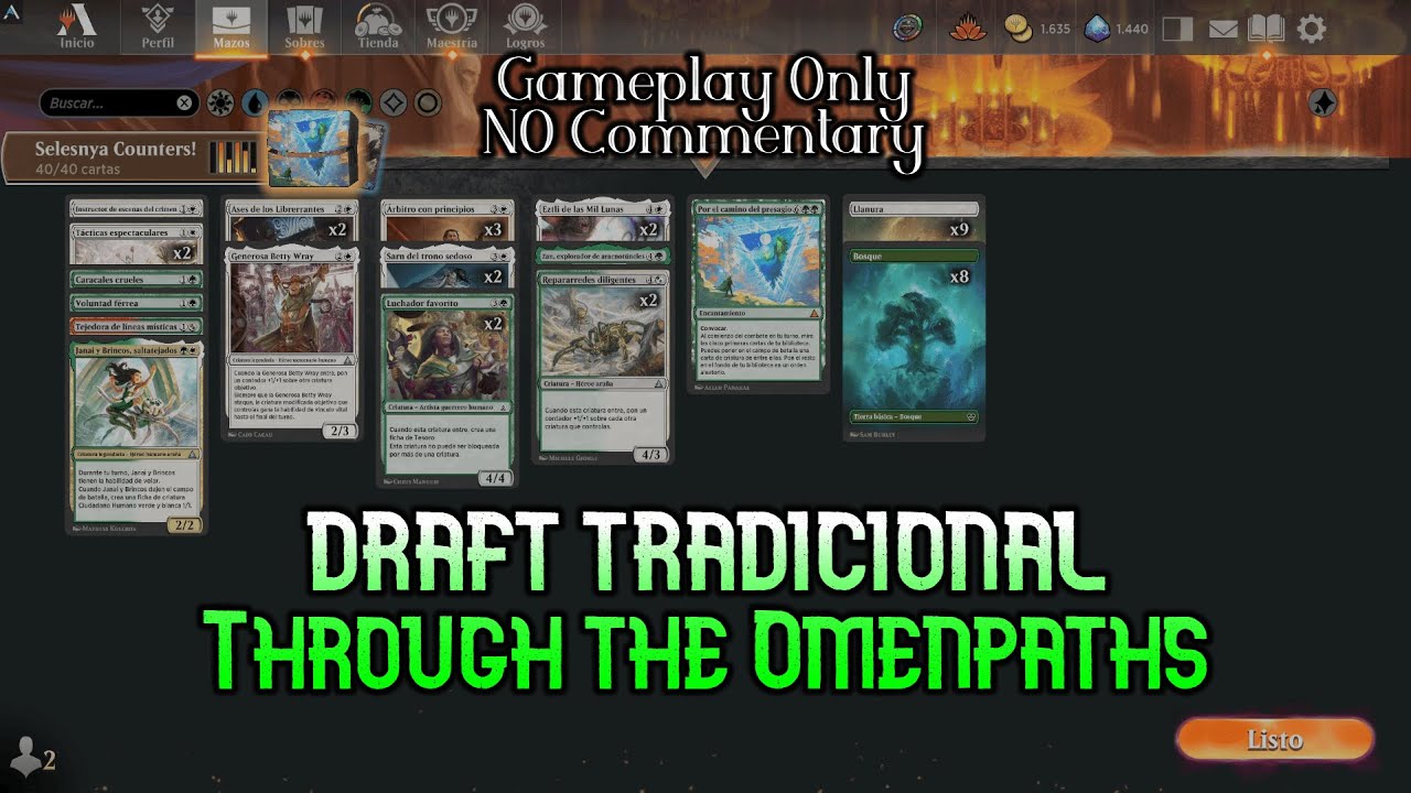 Draft Tradicional Through the Omenpaths... pero de dos en dos!! SELESNYA es el mejor arquetipo!!!⚪🟢
