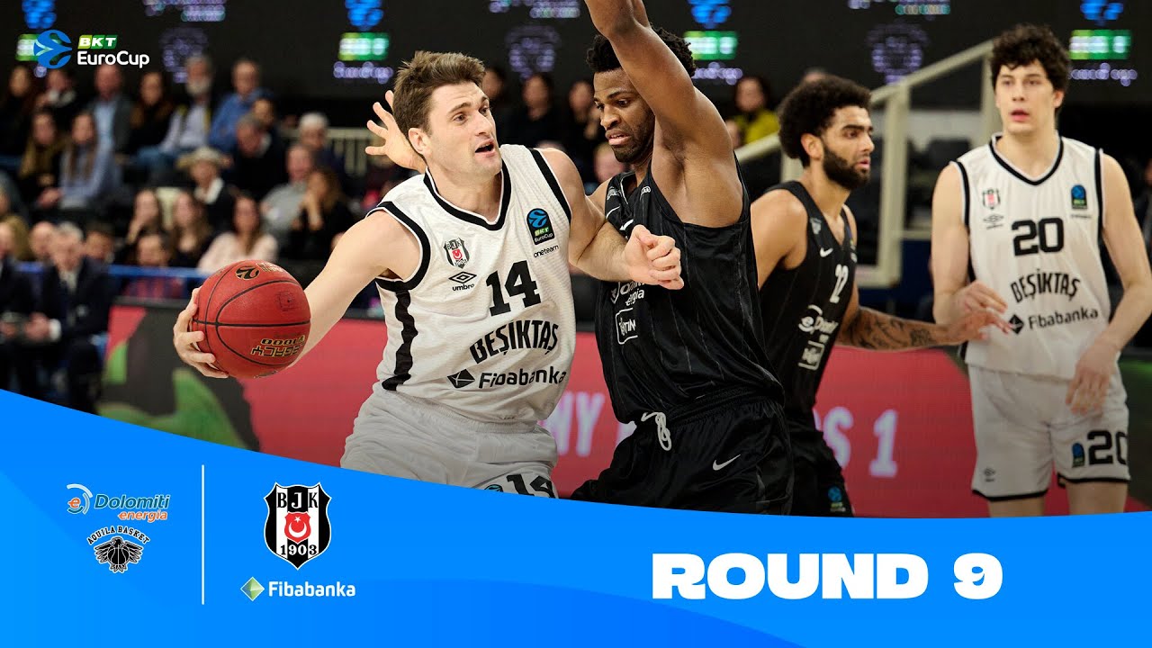 Besiktas WINS BIG in Trento! | Round 9 Highlights | 2024-25 BKT EuroCup