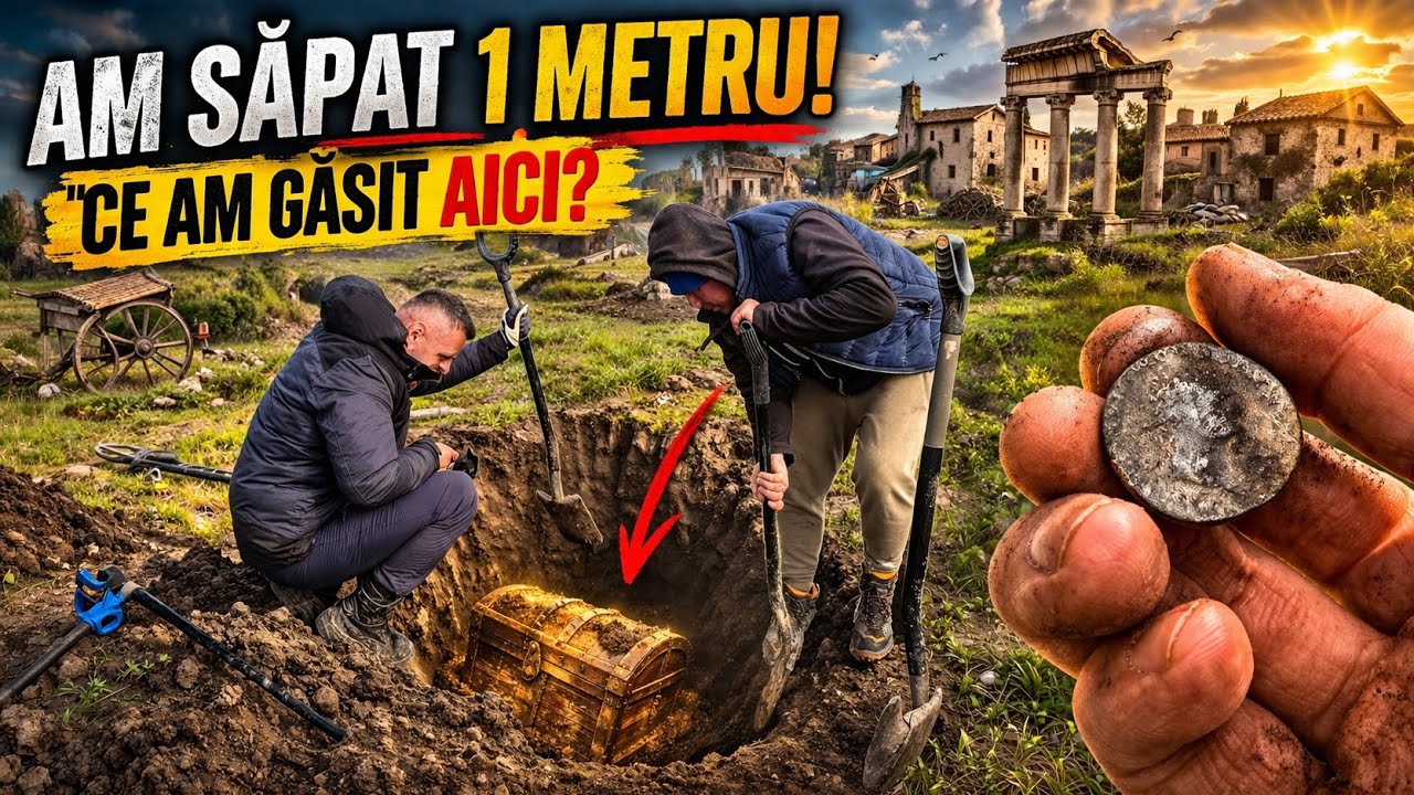Am săpat o GROAPĂ URIAȘĂ &icirc;ntr-un sat roman&hellip; și nu trebuia să găsim asta!