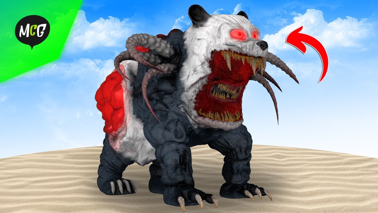 Monster Baru Zoochosis Panda Mulut Dua!