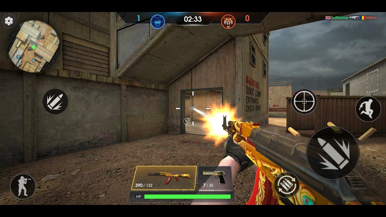 FPS Online Strike 1.3.46 Mega Mod APK GodMode InstantKill InfiniteAmmo RapidFire UnlockAll NoAds