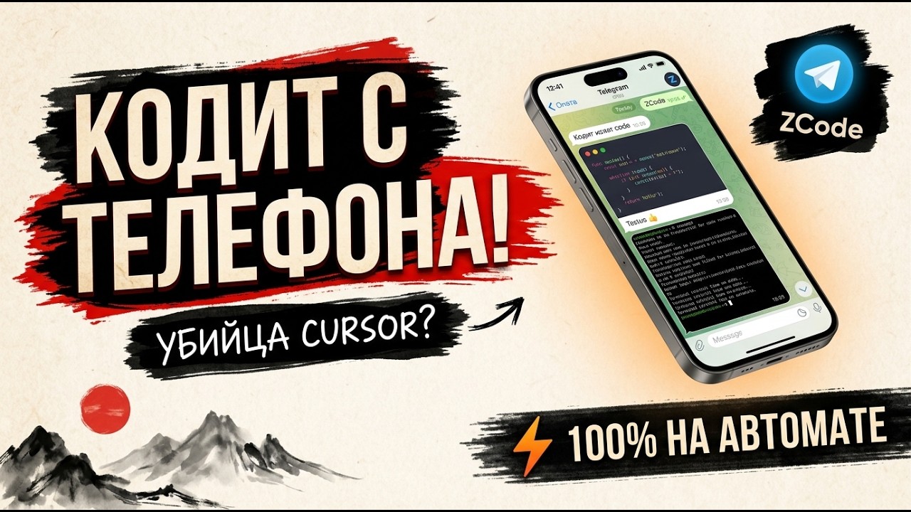 Вайб-кодинг на диване: ИИ пишет код, а ты следишь с телефона