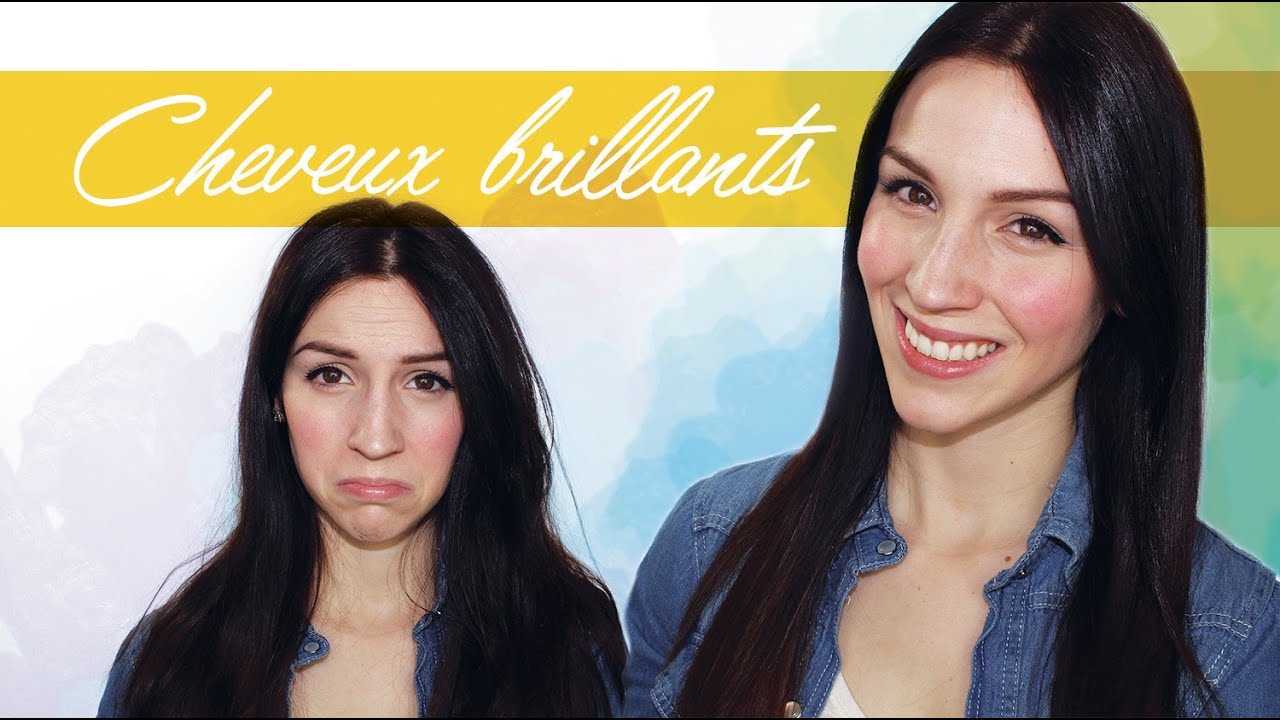 Comment avoir des cheveux brillants?