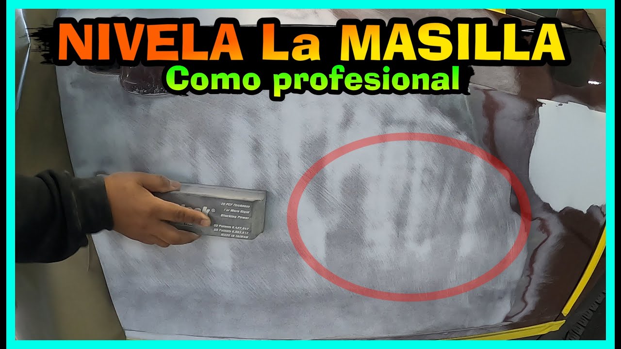 ✅como NIVELAR la MASILLA facil y rapido | LIJADO y AFINADO [ TRUCO ✅FUNCIONA ]👀