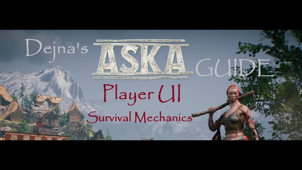 ASKA Beginner Guide &ndash; Player UI and Survival Mechanics (Episode 3)