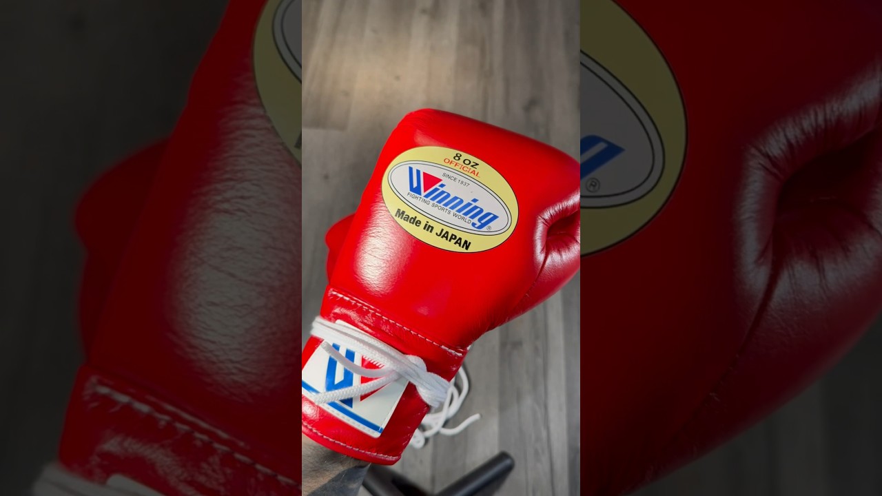 Winning MS-200 Pro Fight Gloves - ASMR 😍🥊🇯🇵 #secondsout #winningjapan #boxinggloves