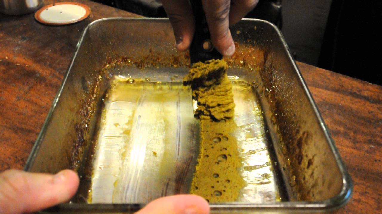 OG kush X Blue Dream BHO Scrape !! yummy