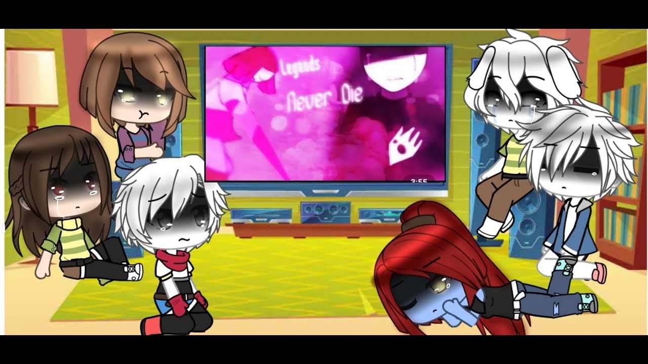 Undertale reacts to(izliyor)glitchtale amv(ENG/TUR)