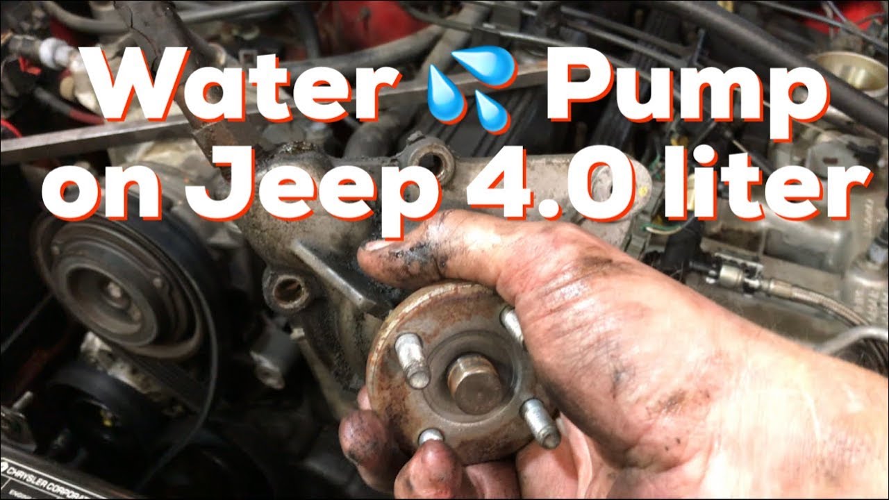 How to- Water Pump Replacement on 1995 Jeep Grand Cherokee