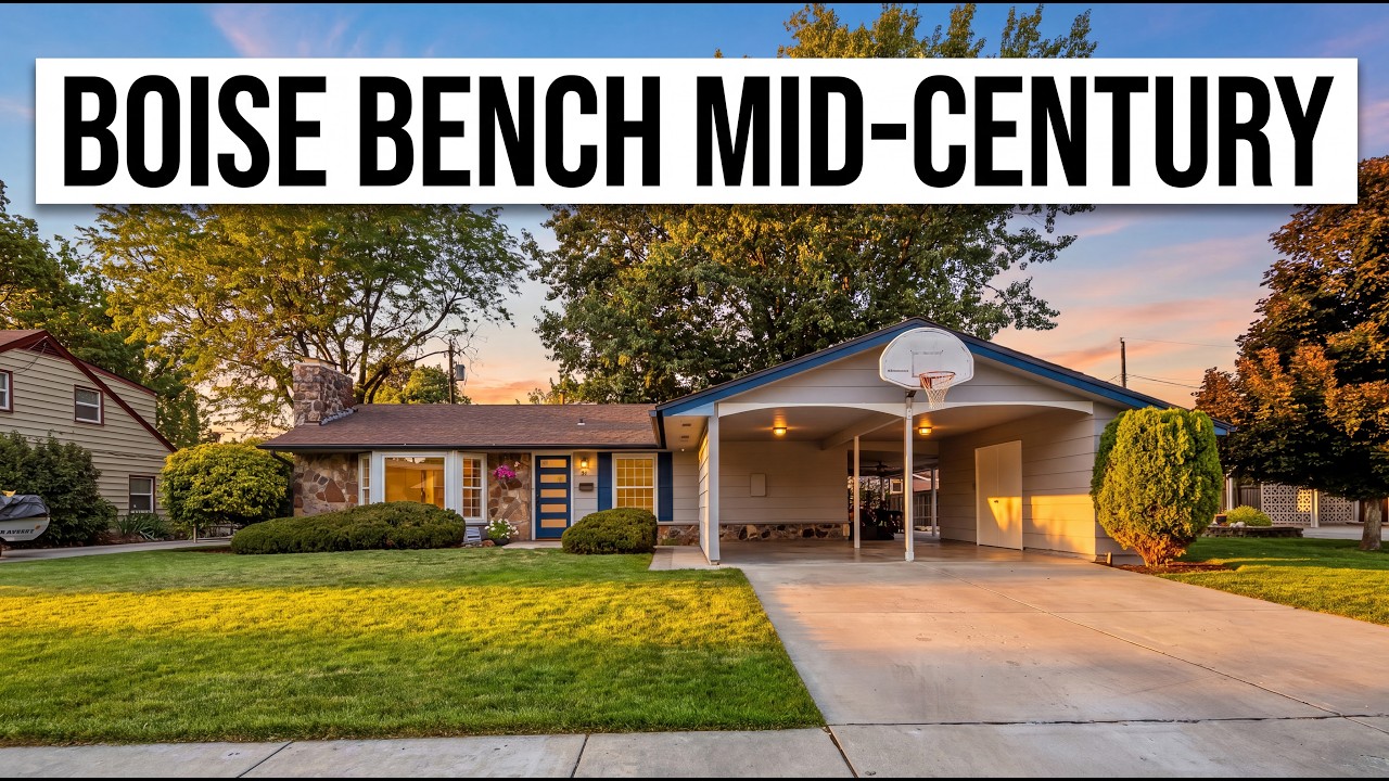 Mid-Century Home for Sale on the Boise Bench | Our 5 Bed / 3 Bath Remodel Tour