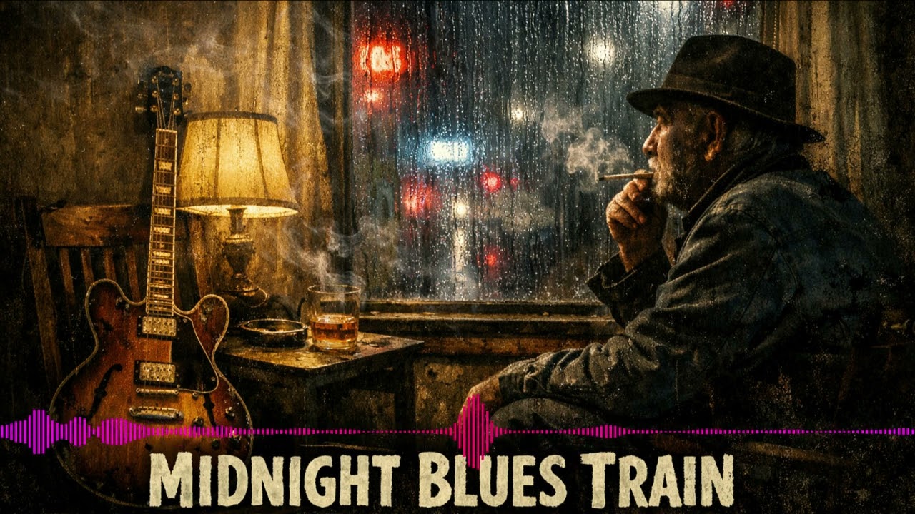 ​Midnight Blues Train - Traditional Chicago Blues Shuffle (Original)