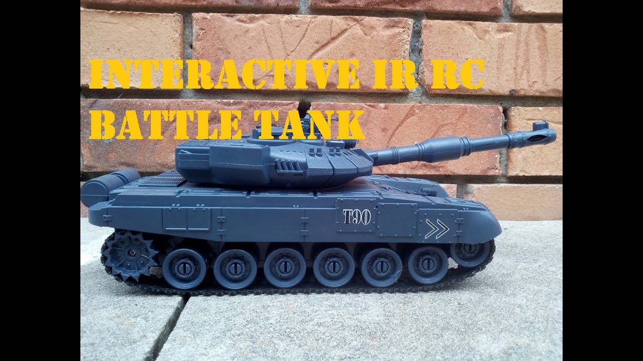 INTERACTIVE IR RC BATTLE TANK: PART 1