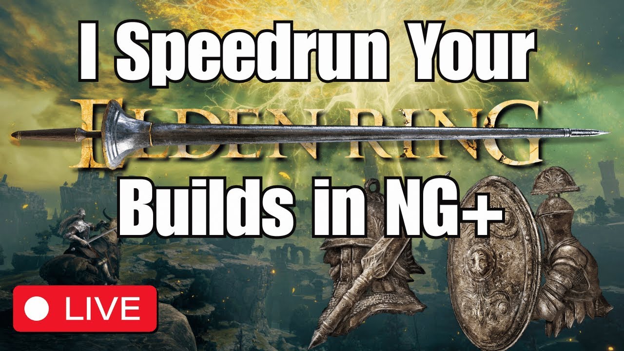 Will Today's Build be EASY Mode? NG+ Elden Ring Speedruns