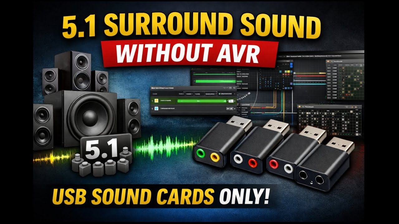 5.1 Surround Sound without AVR