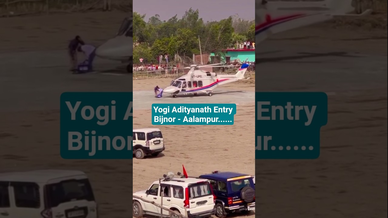 Yogi Adityanath Ji Bijnor - Aalampur Gao 2026 || #yogiji