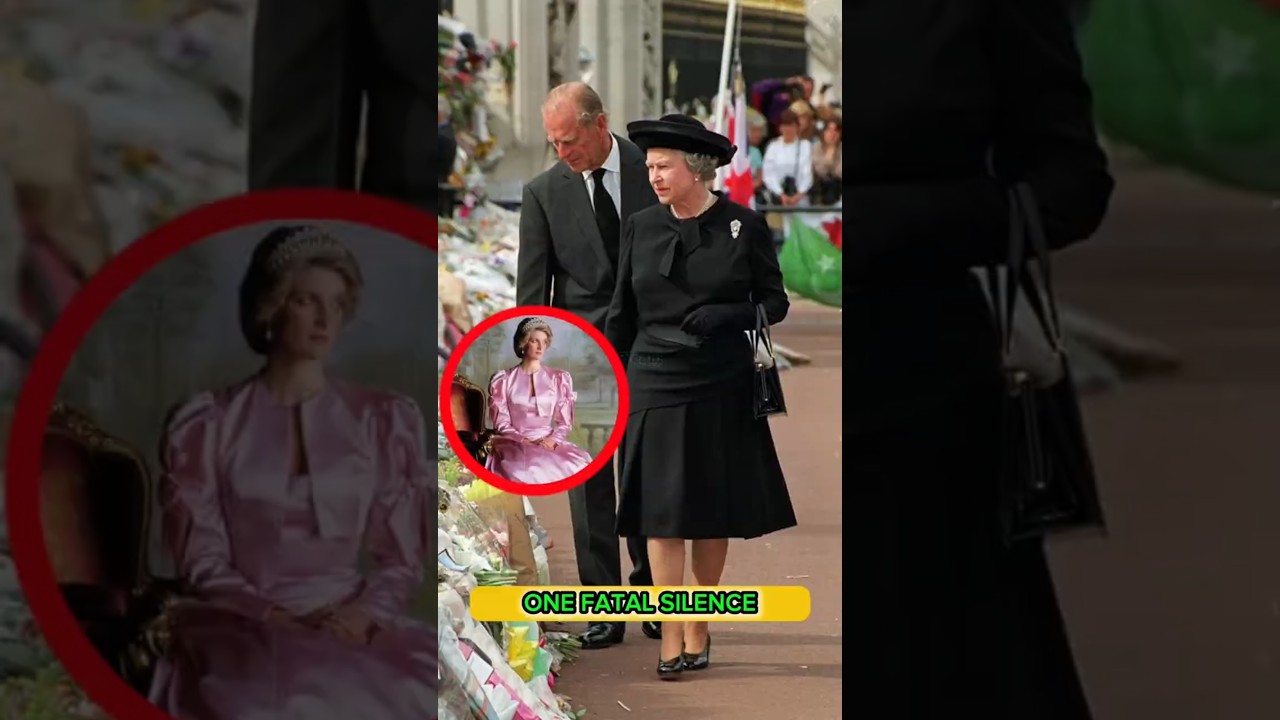 Their Most Controversial Moment After Diana&rsquo;s Death #diana #queenelizabeth #shortsvideo