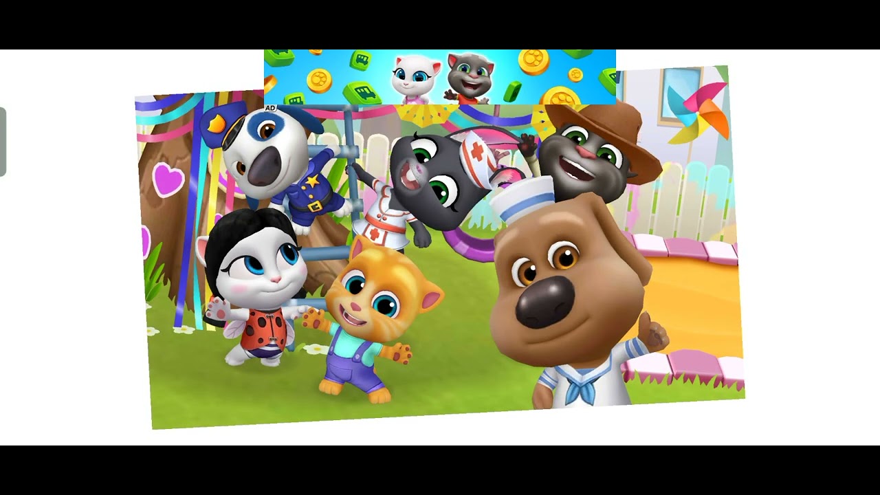 My Talking Tom Friends Game all cutscenes #mytalkingtomfriends