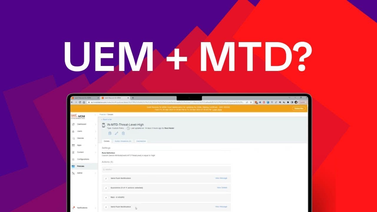 How UEM and MTD deters phishing attacks