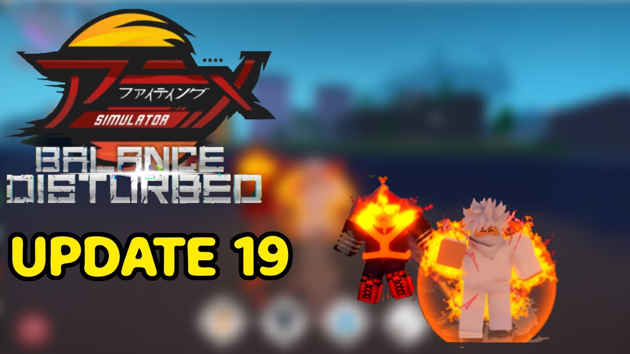 ANIME FIGHTING SIMULATOR UPDATE 19 ( THIS IS A BIG UPDATE )