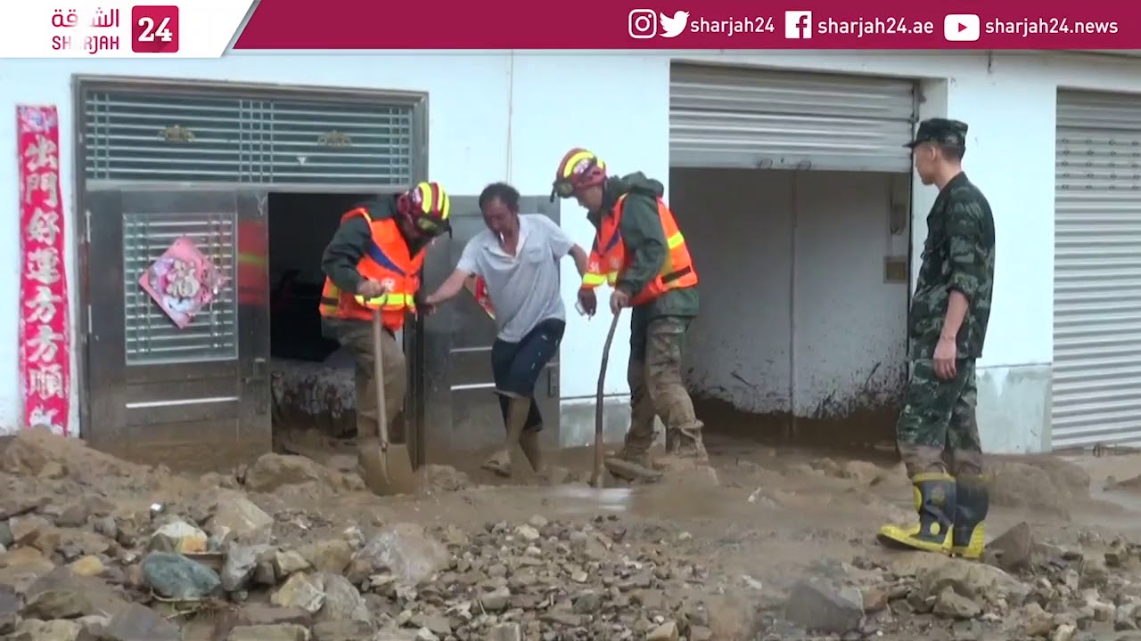 Separate mudslides disrupt rail traffic, hit village in SW China