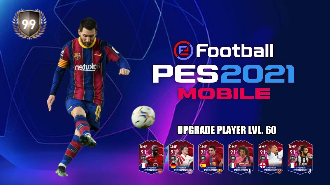 PES 2021 MOBILE ANDROID OFFLINE UPDATE PATCH UCL & SPIRIT TEAM 99