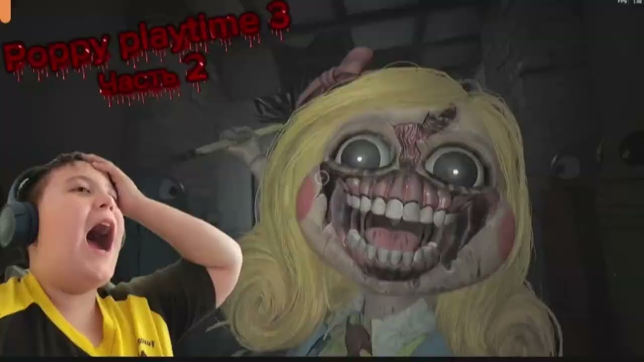 POPPY PLAYTIME CHAPTER 3 PART 2 (училка будет меня учить)